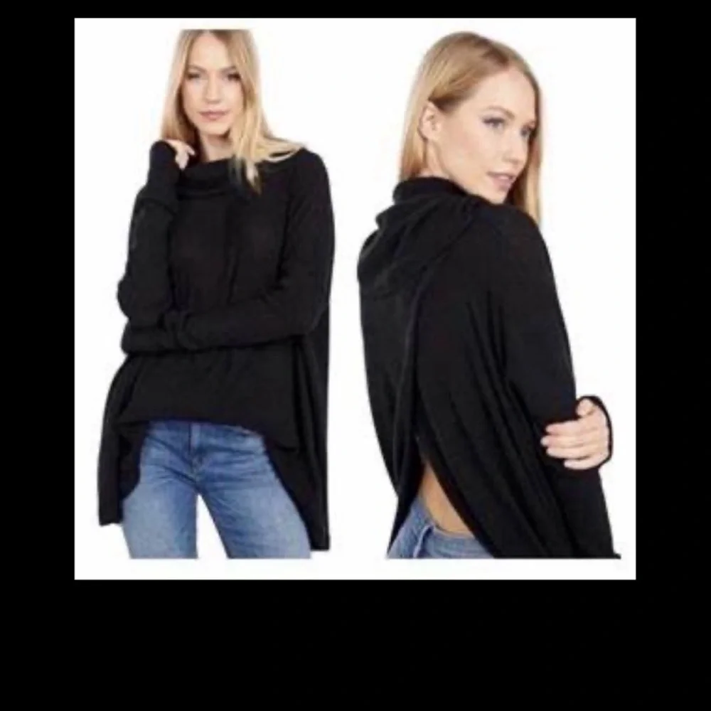 Free People Juicy Cowl Neck Pullover